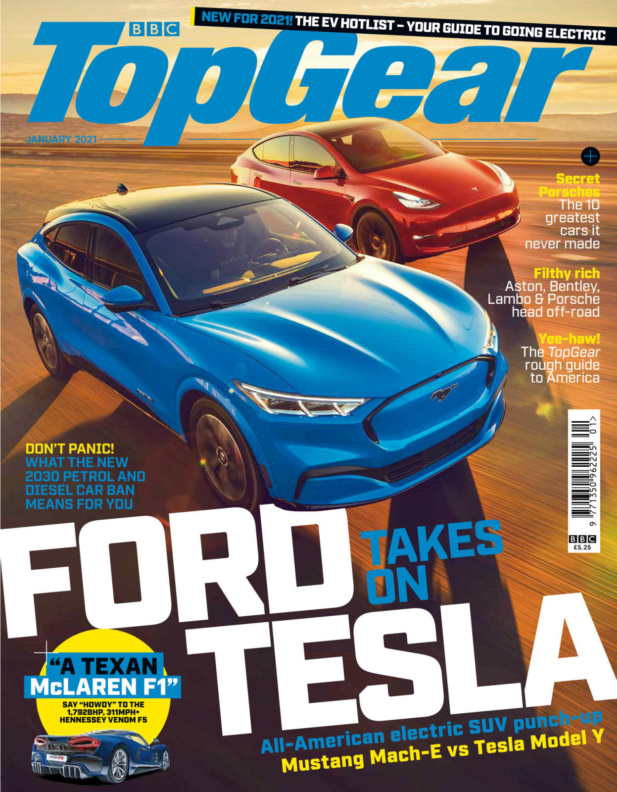 BBC Top Gear BBC疯狂汽车秀杂志 JANUARY 2021年1月刊